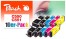 320208 - Peach Pack of 10 Ink Cartridges, compatible with Canon PGI-550, CLI-551